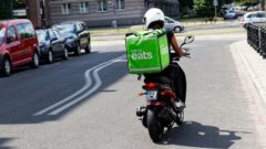 Food delivery services leave Austria