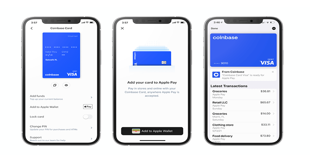 Coinbase Apple Pay