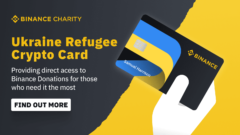 Binance introduced a Refugee Crypto Card for Ukrainians fleeing war