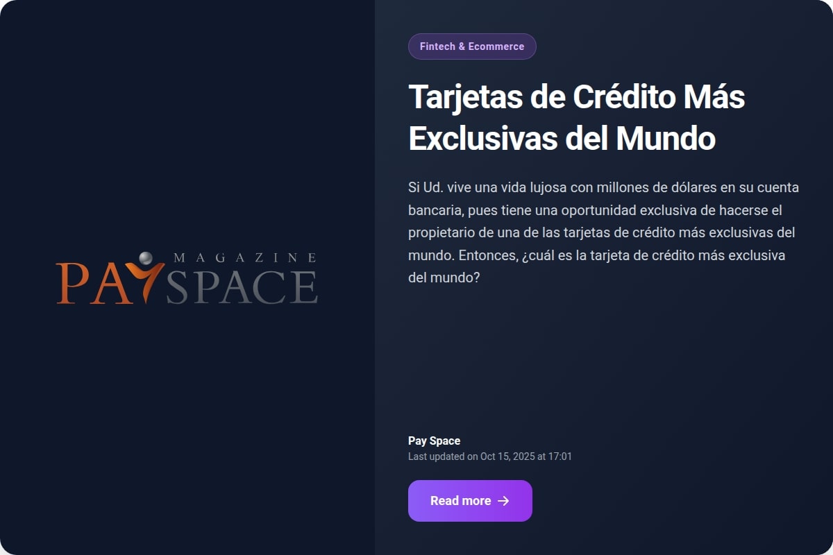Tarjetas de Crédito Más Exclusivas del Mundo