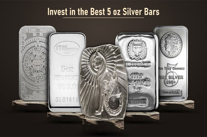 Invest in the Best 5 oz Silver Bars at Unbeatable Prices