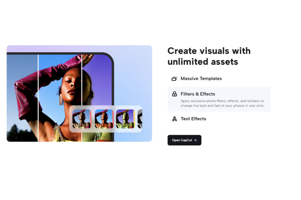 Unleashing Creativity: Elevating Your Visuals with CapCut's Filters & Effects Feature
