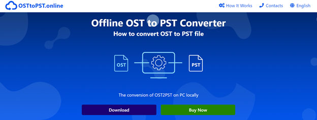 Offline OST to PST Converter