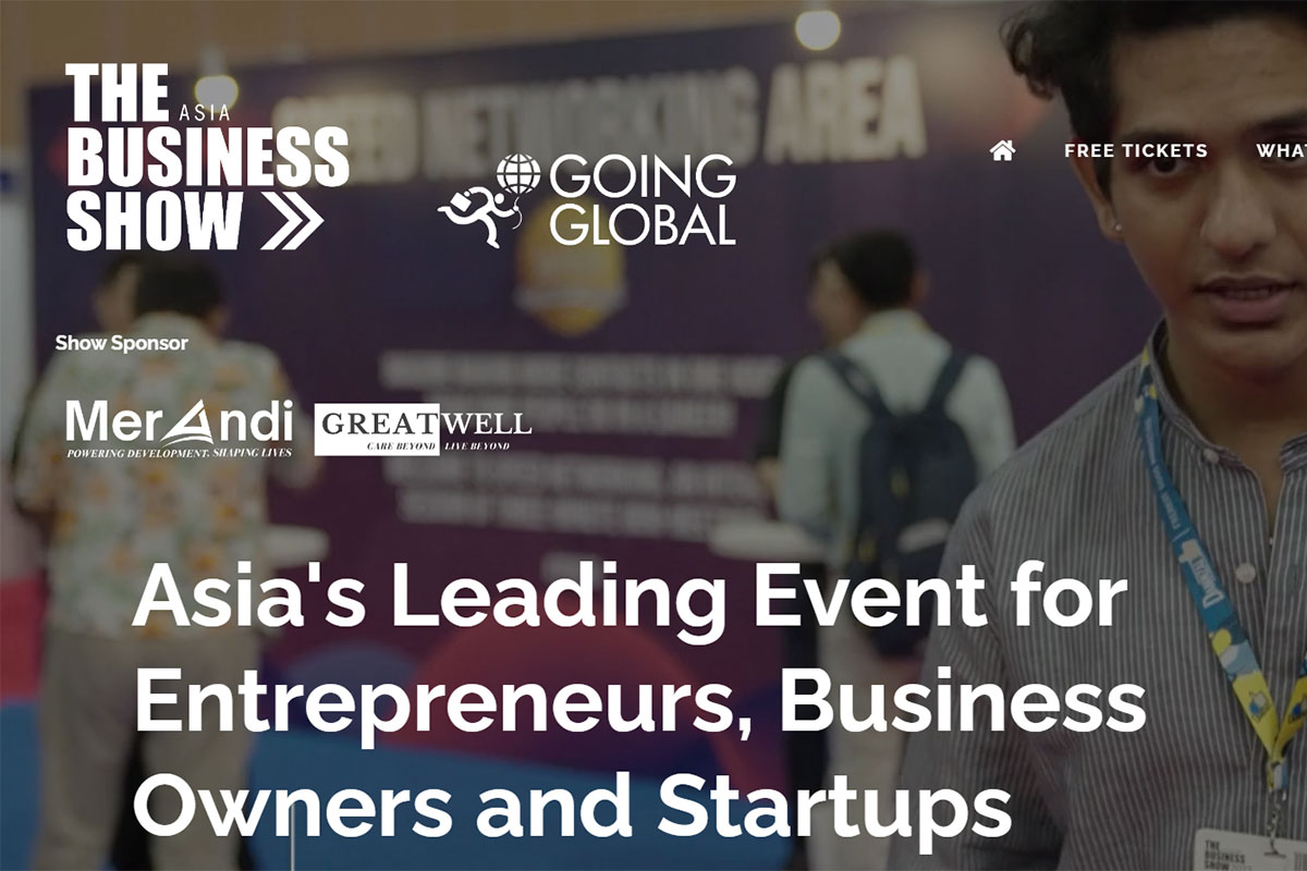 Asia's Leading Event for Entrepreneurs, Business Owners and Startups 