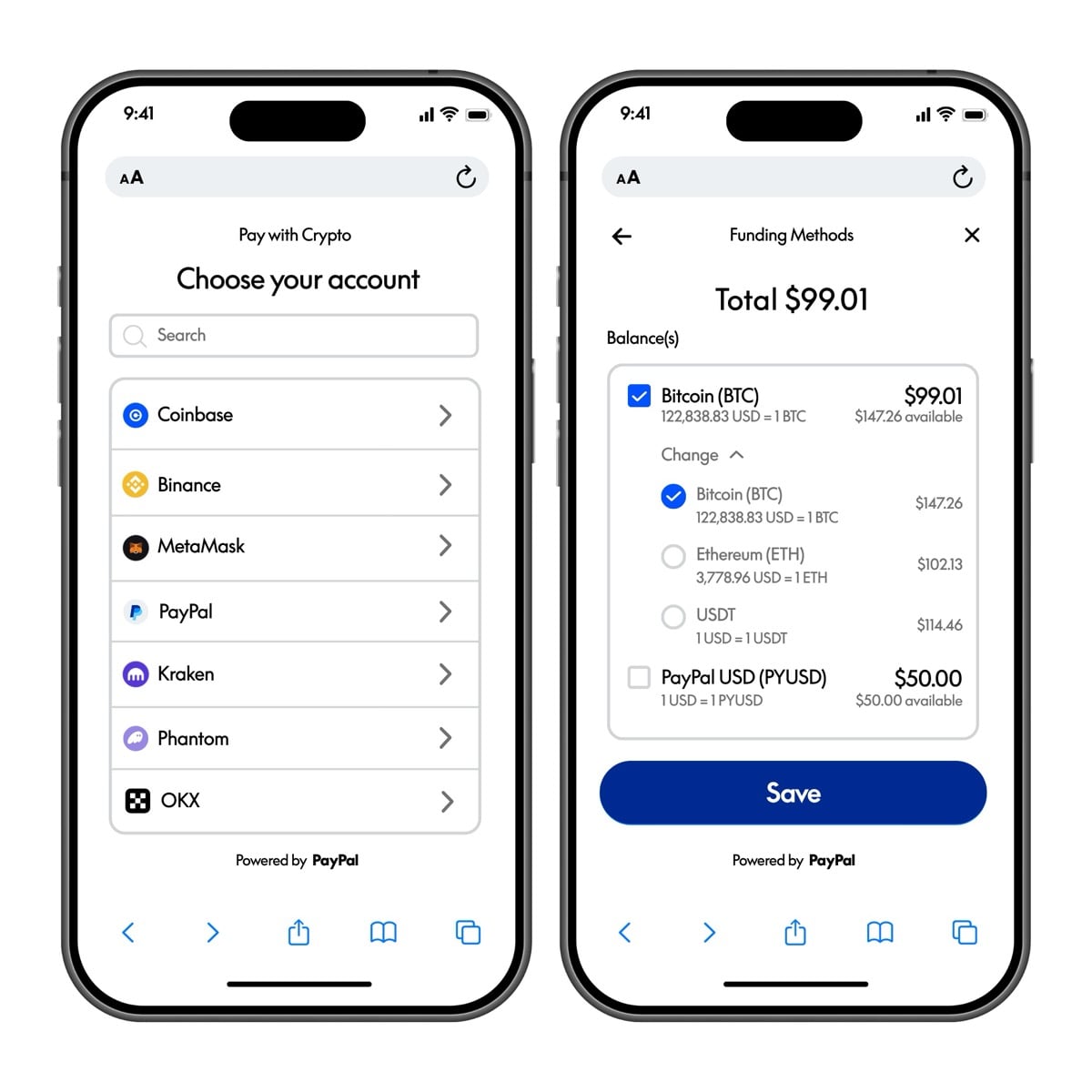 Pay With Crypto PayPal