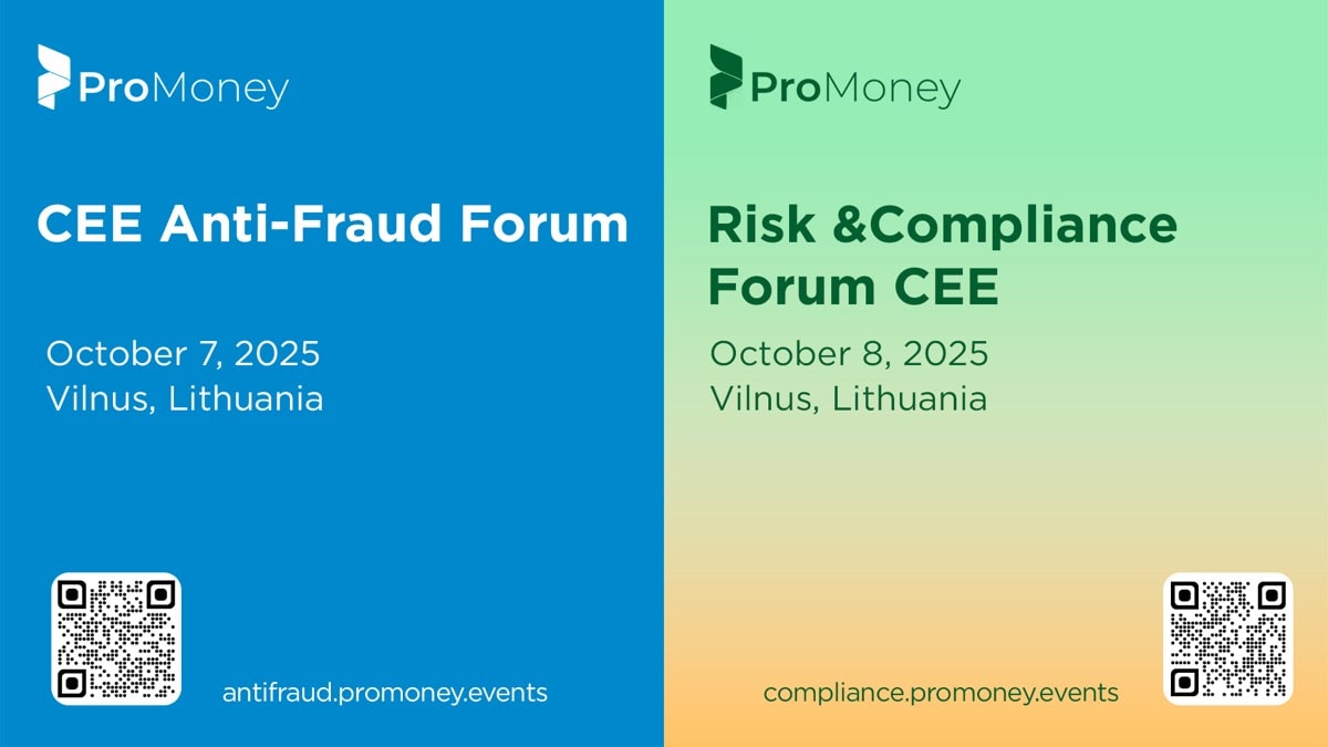 CEE Anti-Fraud Forum & Risk & Compliance Forum 2025 — Two days of insight, networking and innovation in Vilnius