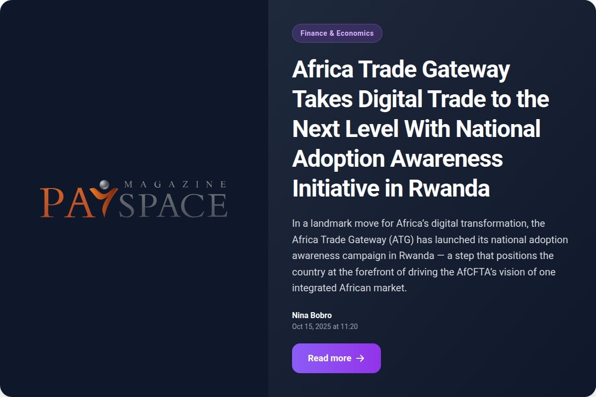 Africa Trade Gateway Takes Digital Trade to the Next Level With National Adoption Awareness Initiative in Rwanda