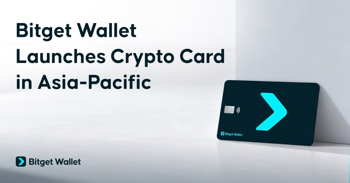 Bitget Wallet Crypto Card Launches in Select APAC Markets