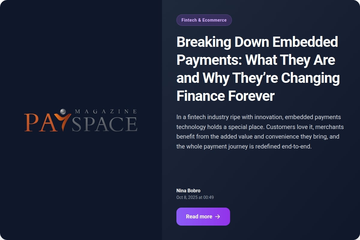 Breaking Down Embedded Payments: What They Are and Why They’re Changing Finance Forever