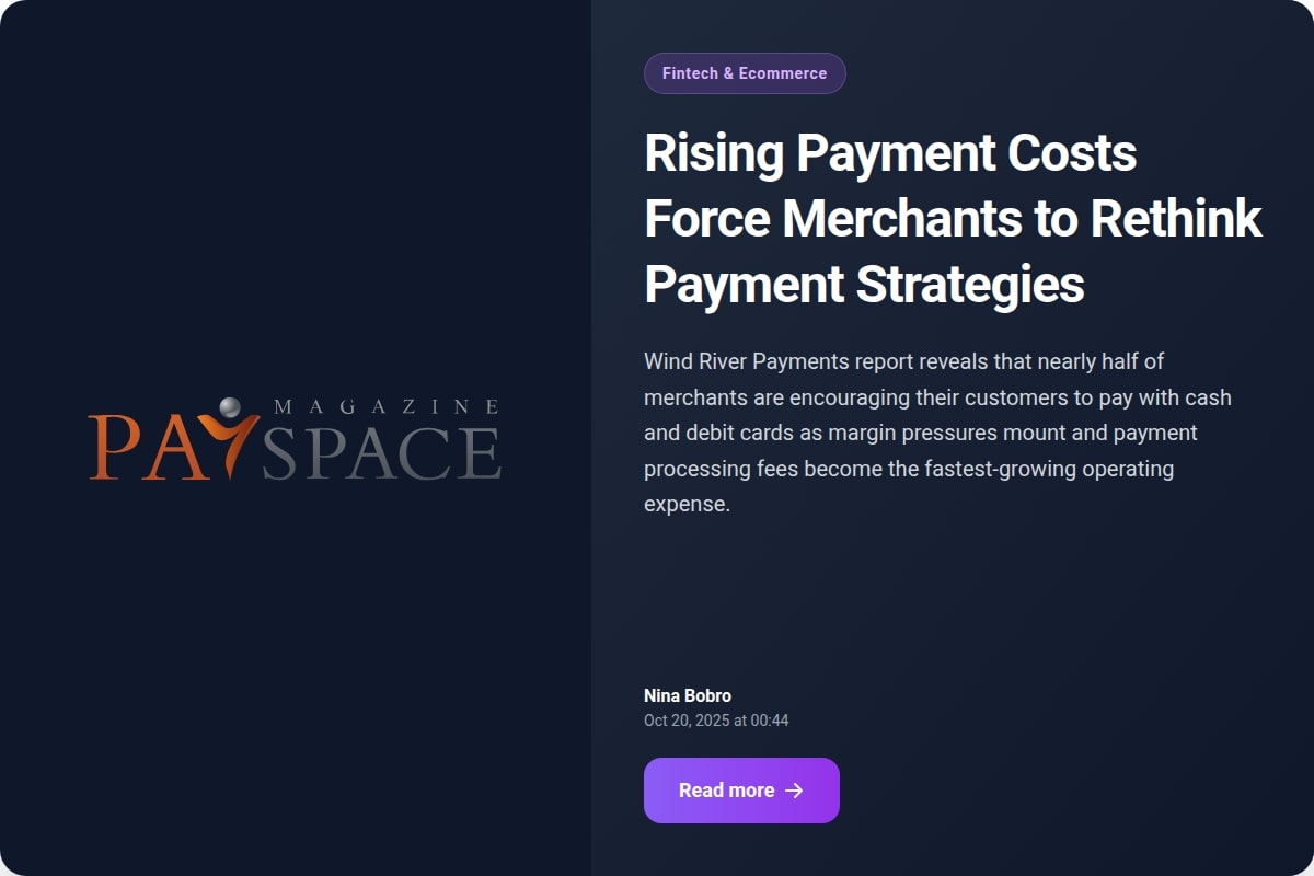 Rising Payment Costs Force Merchants to Rethink Payment Strategies