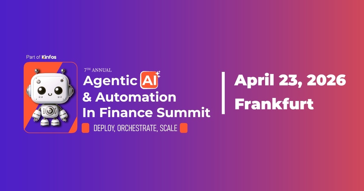 Agentic AI & Automation in Finance Summit