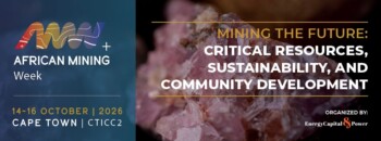 African Mining Week Returns to Cape Town