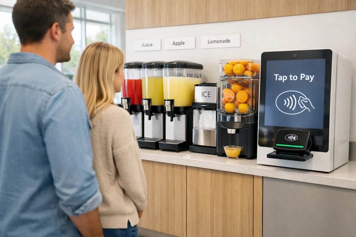 How to Launch Cashless Beverage Stations
