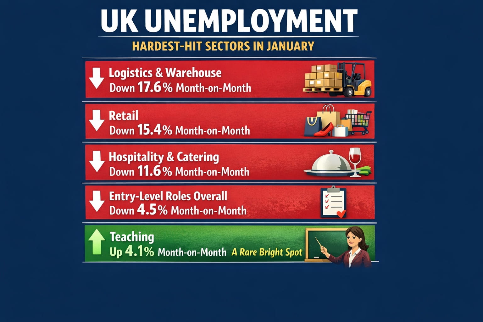 UK Graduate Job Listings Fall Below 10,000 for the First Time on Record