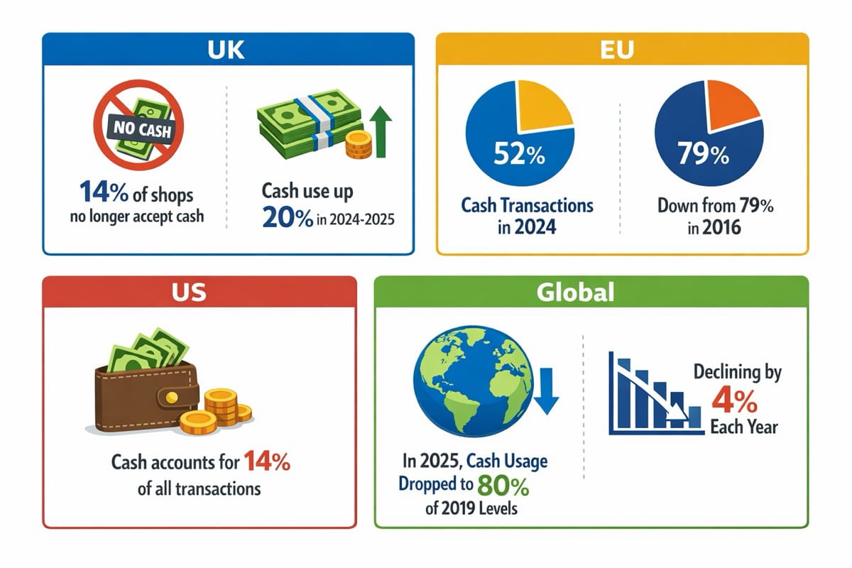 Cashless Retail on the Rise: UK Shops Join Global Shift Away From Cash