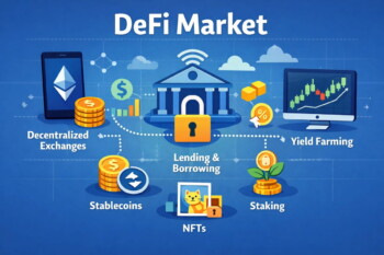 DeFi Market Set for Massive Growth: Sector Could Reach $1.4 Trillion by 2033 as Trading and Tokenization Surge
