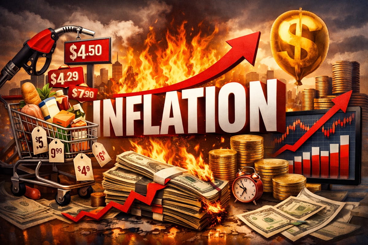 Global Inflation Fears Rise as Goldman Sachs Predicts ECB Rate Hikes and US Prices May Top 4%