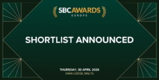 SBC Awards Europe Announces 2026 Shortlist