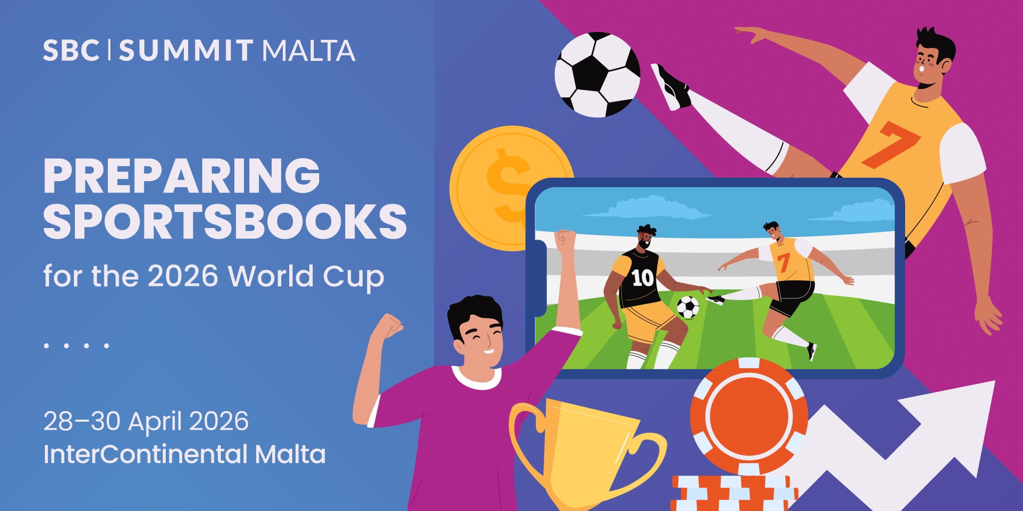 SBC Summit Malta to Help Sportsbooks Prepare for 2026 World Cup