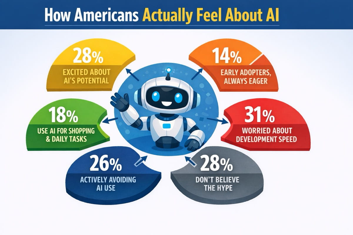 The Great AI Divide: Industry Euphoria Meets Public Skepticism