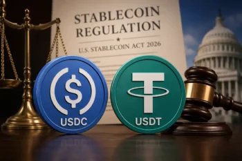 Circle and Tether at the Epicenter of U.S. Stablecoin Act 2026 as Regulation Challenges USDT $180B Liquidity Stronghold