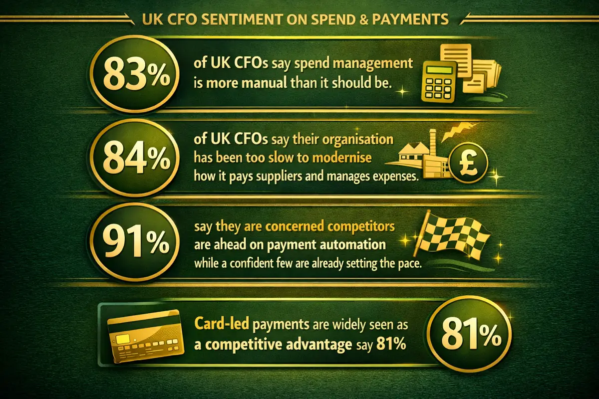 UK's Top Finance Leaders Sound the Alarm: Manual Payment Processes Are Costing Businesses Their Competitive Edge
