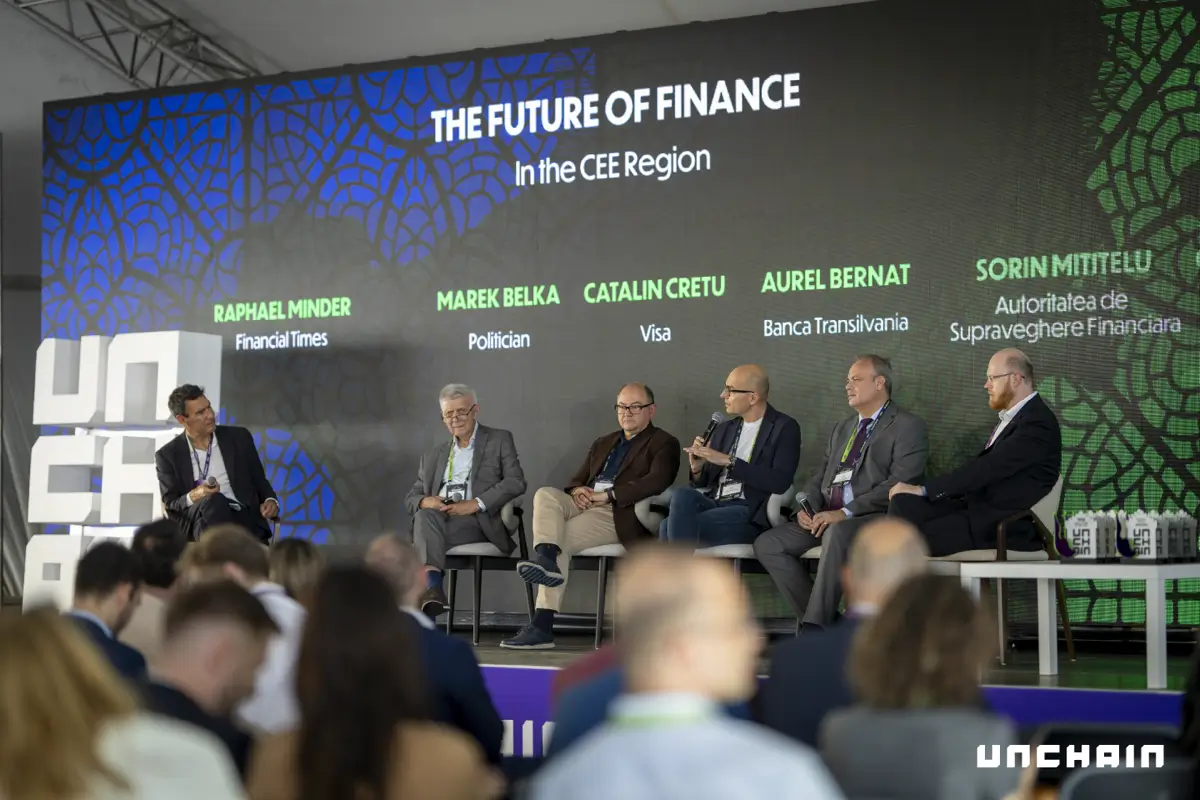UNCHAIN Festival's marquee session "The Future of Finance in the CEE Region"