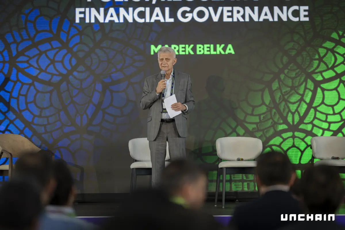 Marek Belka, former Prime Minister of Poland, former President of the National Bank of Poland, and former Member of the European Parliament, at UNCHAIN Festival 2026 in Oradea
