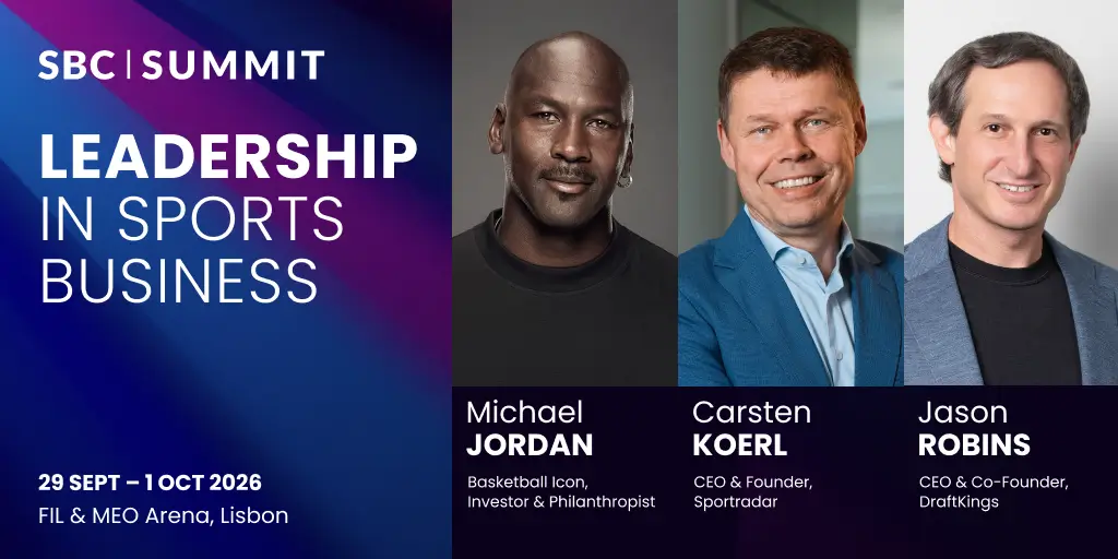 Michael Jordan, Carsten Koerl, and Jason Robins to Open SBC Summit 2026