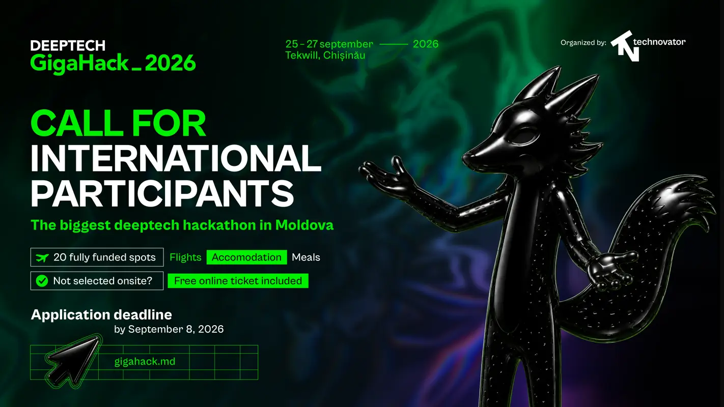 Deeptech GigaHack 2026 Opens International Applications
