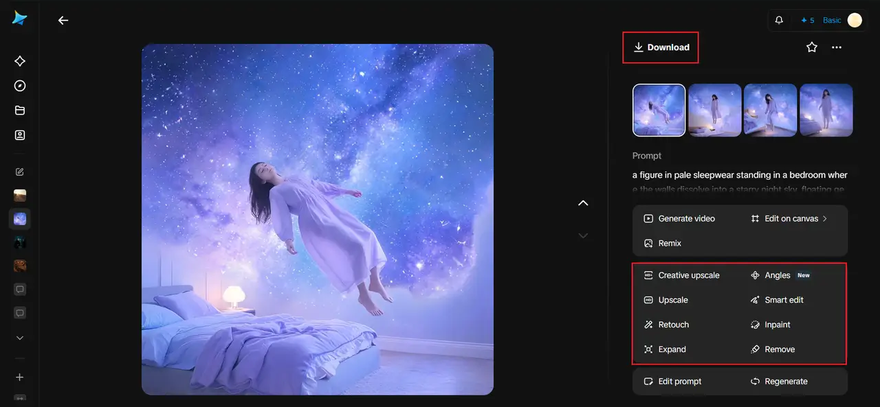 Generate Artistic Visualizations of Dreams and Nightmares