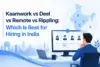 Kaamwork vs Deel vs Remote vs Rippling: Which Is Best for Hiring in India?