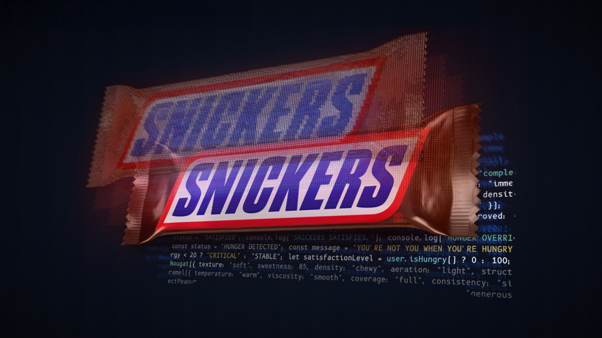 SNICKERS Launches Digital Candy Bar Designed For ‘Hungry’ AI