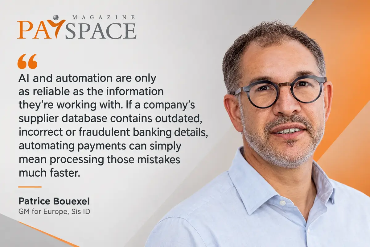 Payment Fraud Prevention Efficiency Depends on Data: Sis ID's Patrice Bouexel